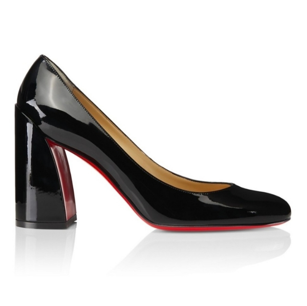 Christian Louboutin Simple 85 Patent Leather Pumps